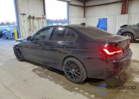2014 BMW 320 I xDrive from USA, damaged, VIN WBA3C3C5XEP660992